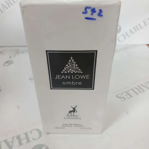 BOXED AND SEALED JEAN LOWE OMBRE MAISON ALHAMBRA EAU DE PARFUM 100ML