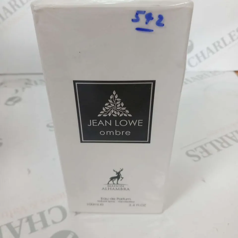 BOXED AND SEALED JEAN LOWE OMBRE MAISON ALHAMBRA EAU DE PARFUM 100ML