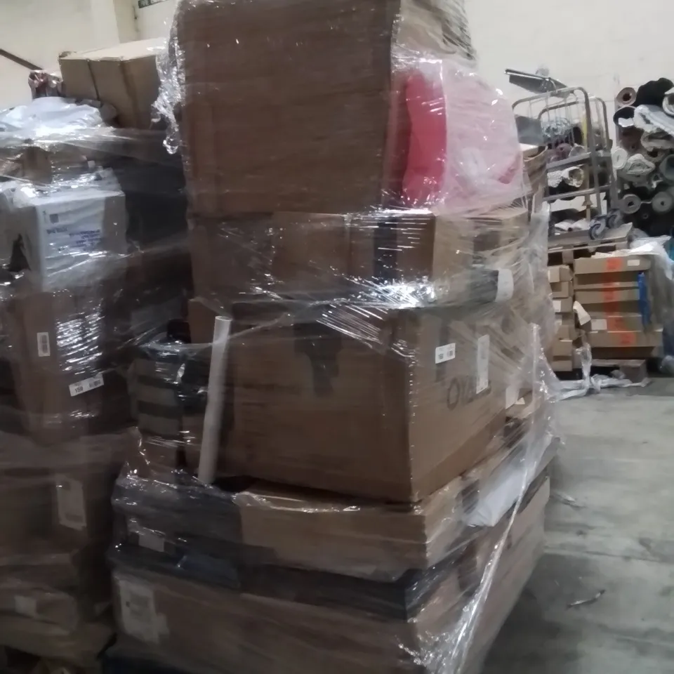 PALLET CONTAINING A LARGE QUANTITY OF ASSORTED PRODUCTS TO INCLUDE:SLEDGE,PULSE REPAIR CHARGER