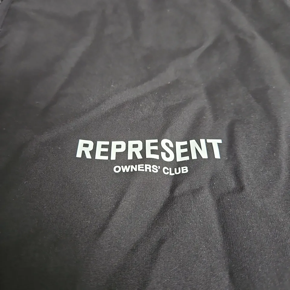 Represent Owners Club Coach Jacket – Black – XL