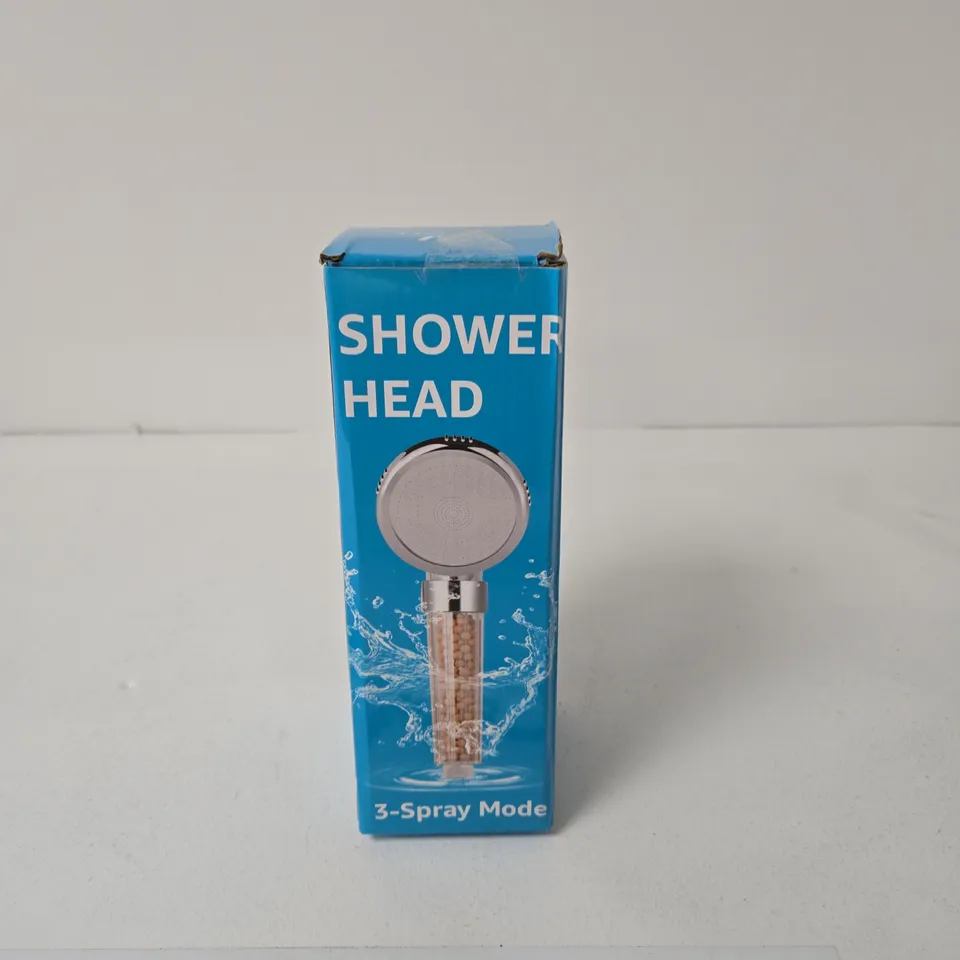 SHOWER HEAD – 3-SPRAY MODE, BOXED