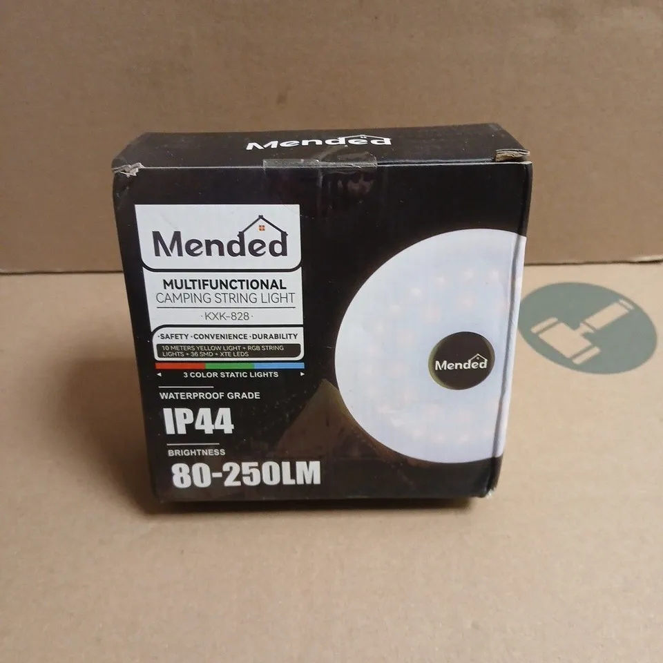 MENDED MULTIFUNCTIONAL CAMPING STRING LIGHT 