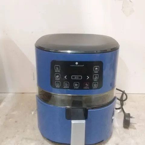 BOXED COOKS ESSENTIALS AIR FRYER - BLUE