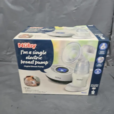 NUBY SINGLE ELECTRIC BREAT PUMP