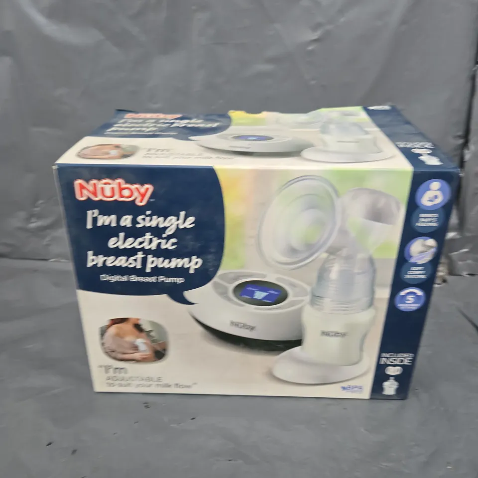 NUBY SINGLE ELECTRIC BREAT PUMP