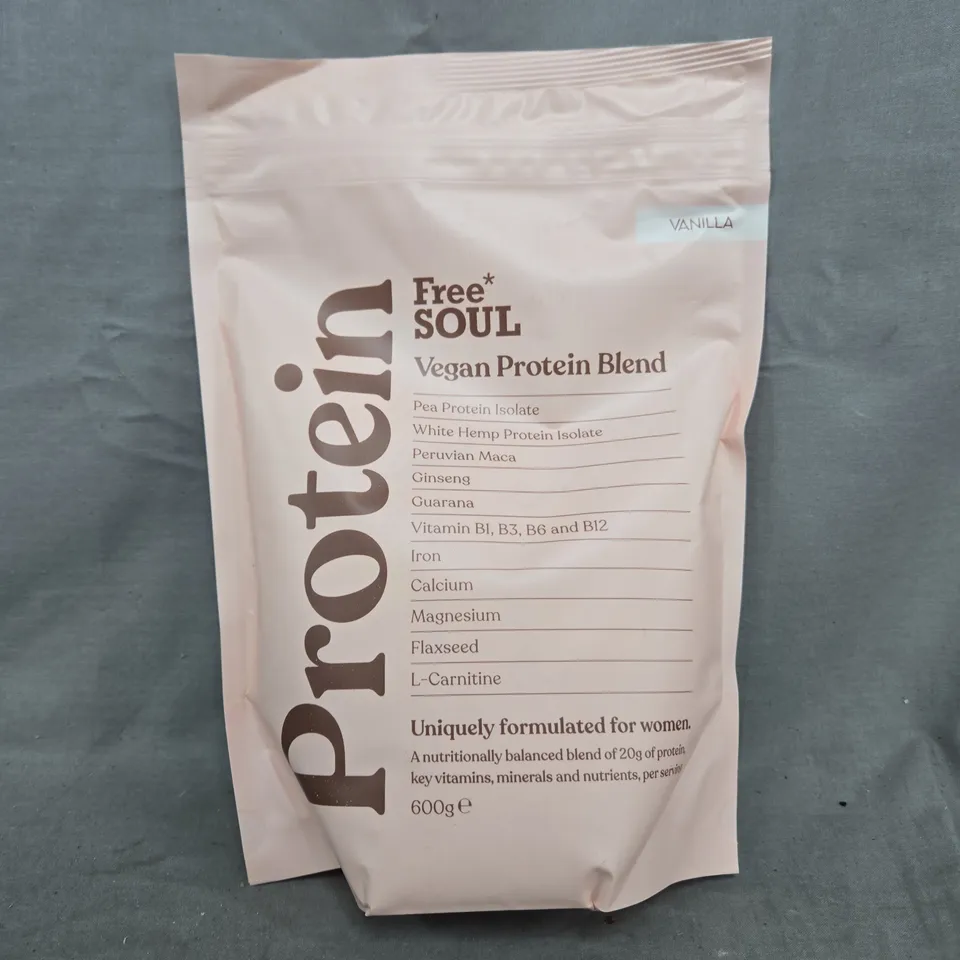 FEREE SOUL VEGAN PROTEIN BLEND - VANILLA FLAVOUR