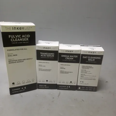 THE INKEY LIST SKIN CARE SET TO INCLUDE MOISTURISER 50ML, SERUM 30ML AND CLEANSER 150ML