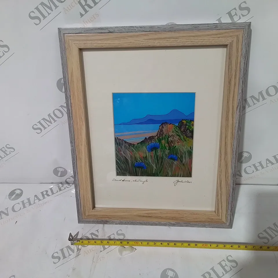 FRAMED SAND DUNES PAINTING- MALLON