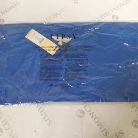 BAGGED LIPSY LOVE AND ROSES COBALT SLUN TEE - UK 18