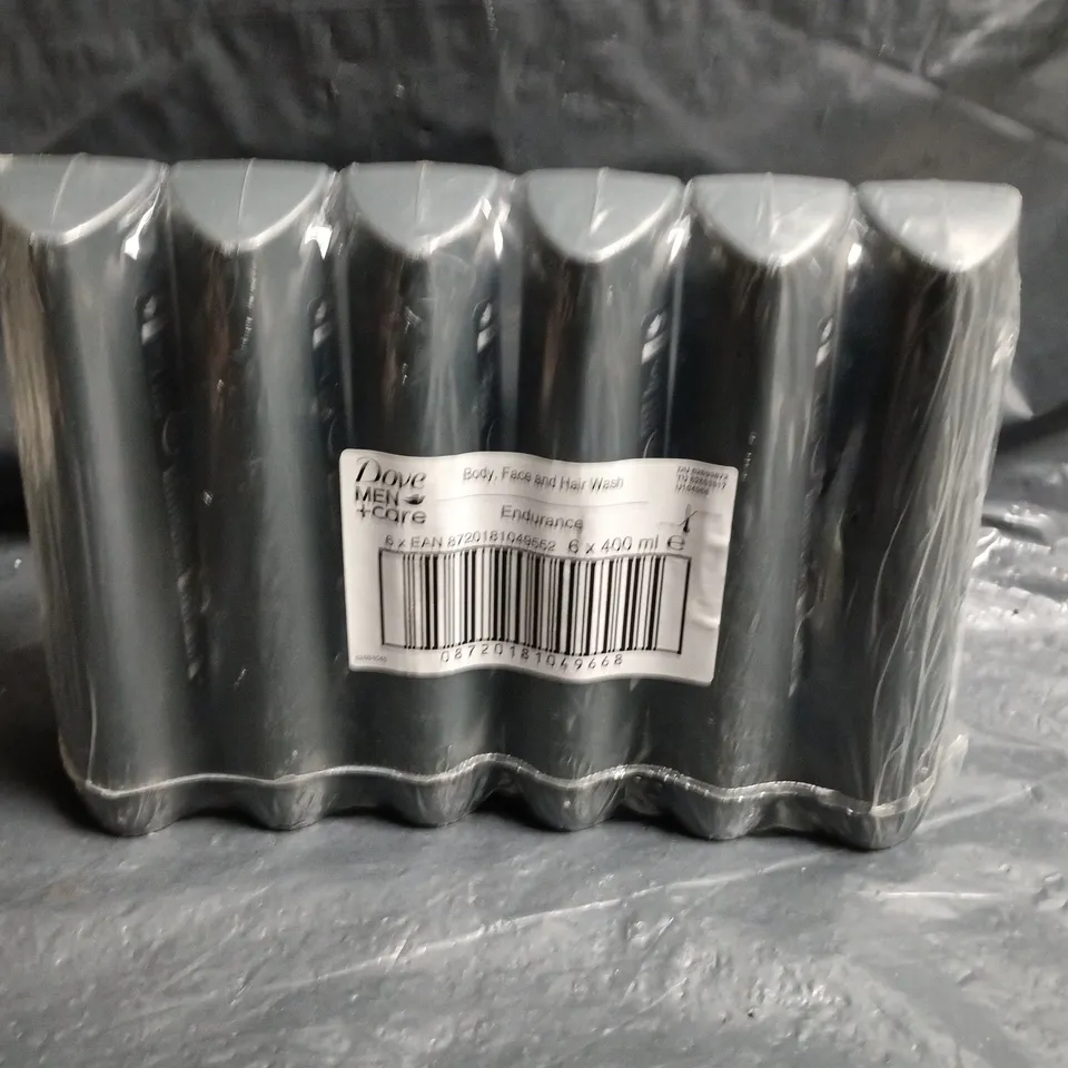 DOVE MEN CARE+ 3IN1 ENDURANCE 6 X 400ML PACK