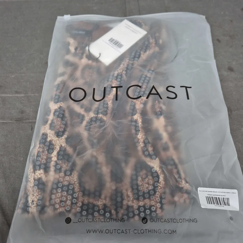 OUTCAST EXCLUSIVES: EIRA CAPRI LEOPARD SEQUIN PANTS (1 PIECE)