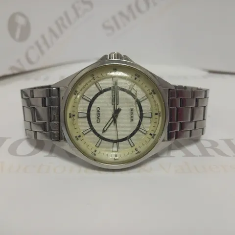 CASIO EDIFACE STAINLESS STEEL STRAP WATCH