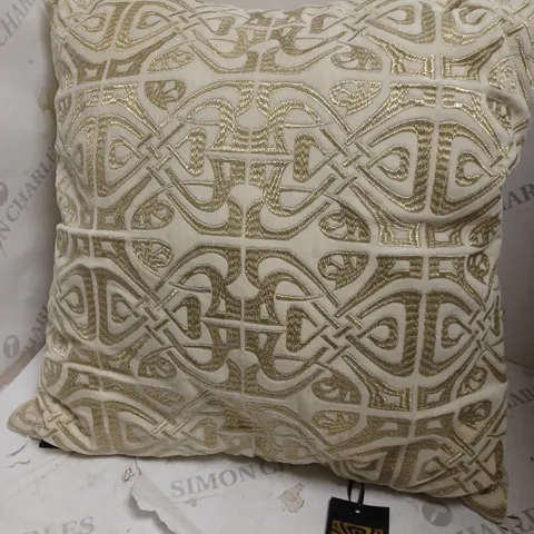 BIBA LOGO GOLD CUSHION 