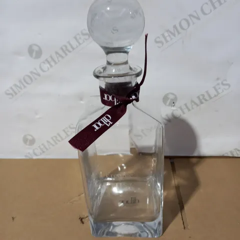 DIBOR MODERN WEIGHTED DECANTER WITH BALL STOPPER