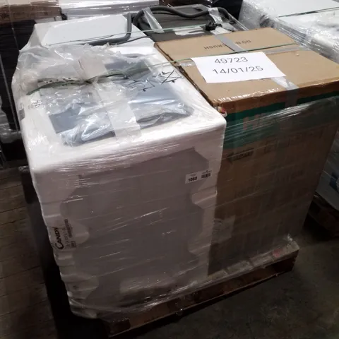 PALLET OF APPROXIMATELY 4 UNPROCESSED RAW RETURN WHITE GOODS TO INCLUDE