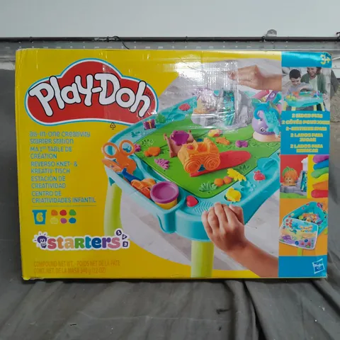 BOXED PLAY-DOH ALL-IN-ONE CREATIVITY STARTER STATION