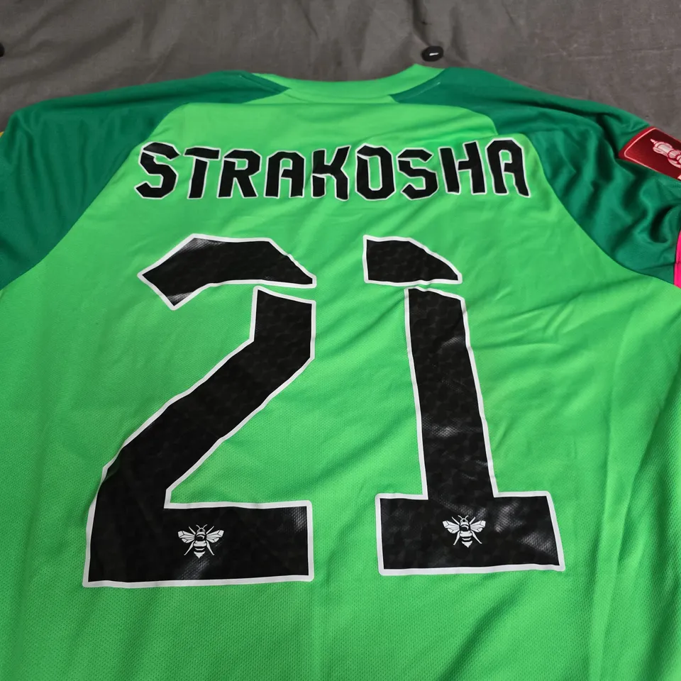 BRENTFORD FC GOALKEEPER SHIRT - STRAVOSHA 21 - SIZE L