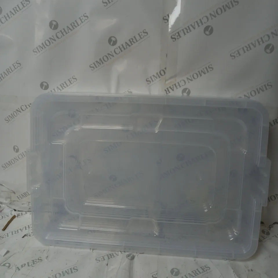 LARGE BOX OF 4 REALLY USEFUL PLASTIC BOXES 