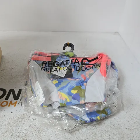 BOX OF APPROXIMATELY 50 BRAND NEW REGATTA FLAVIA BIKINI - FLORAL PRINT - SIZE UK 14