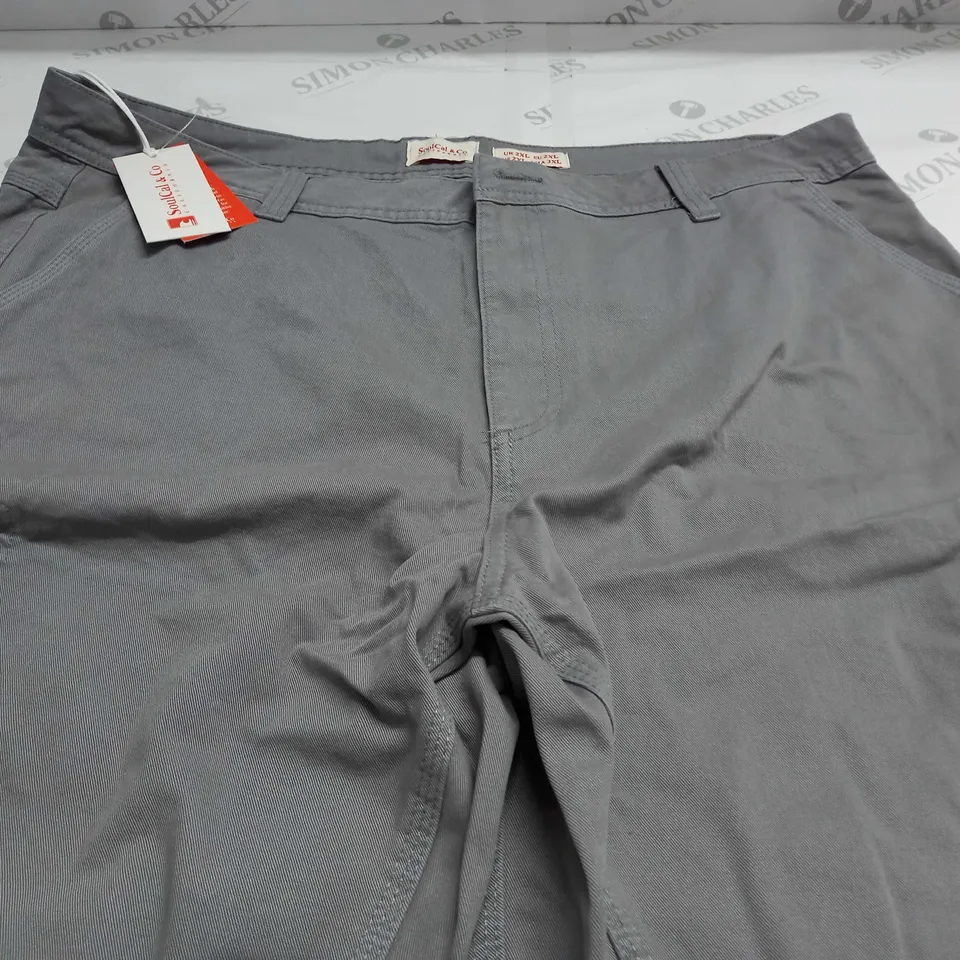 SOULCAL & CO GREY UTILITY SHORTS - XXL