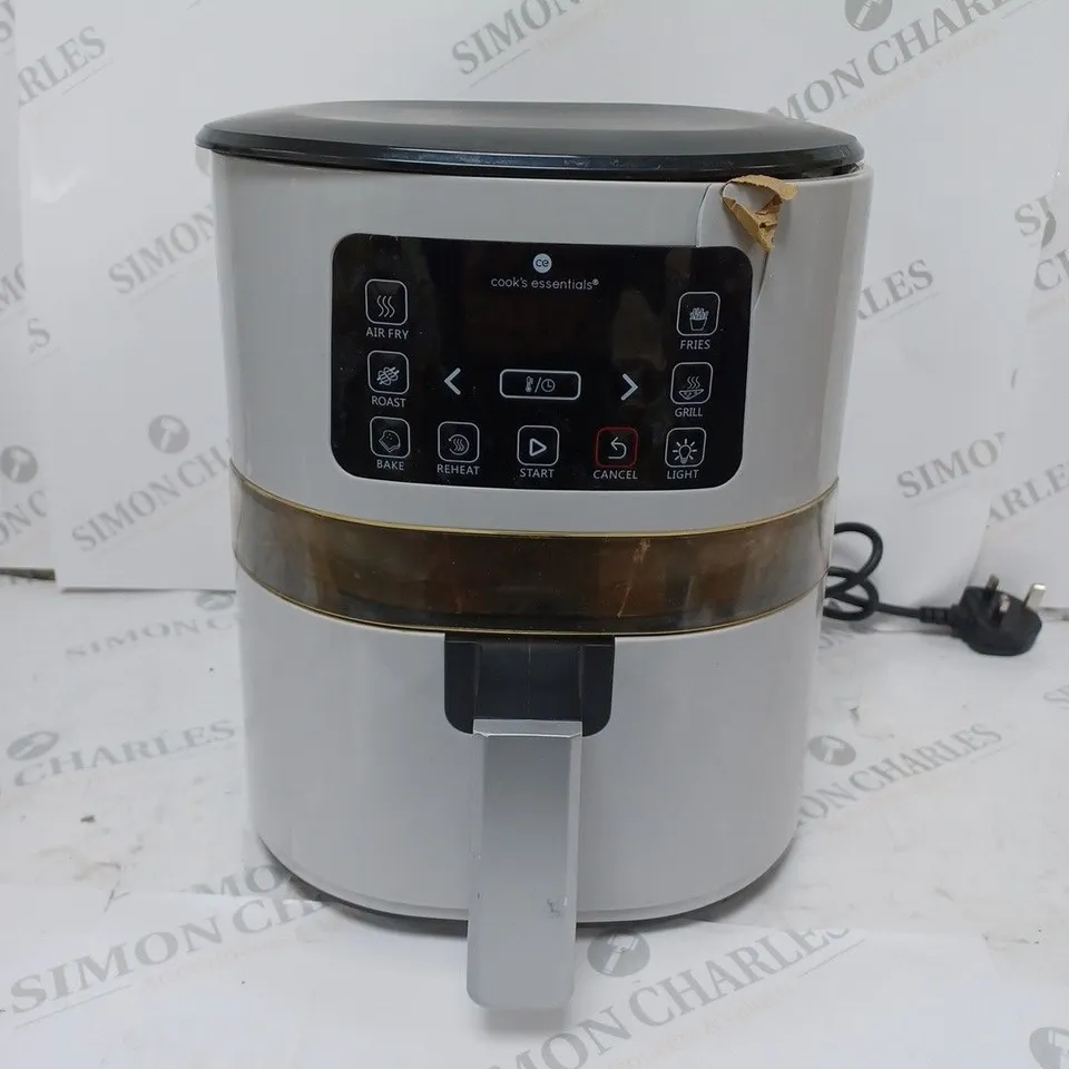 COOK'S ESSENTIALS 4.0L AIR FRYER, COOL GREY