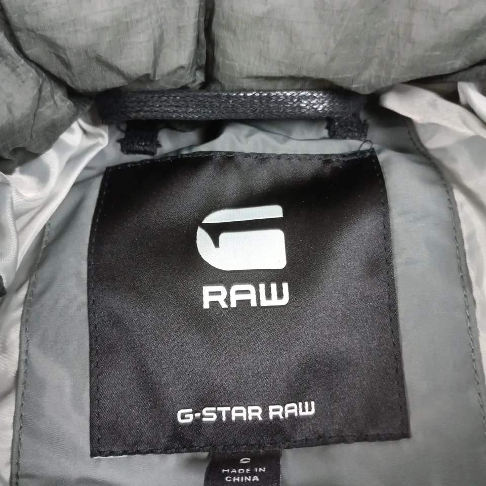 G-STAR RAW FIELD PUFFER PM – SIZE S – ORPHUS, FEATHER RIPSTOP