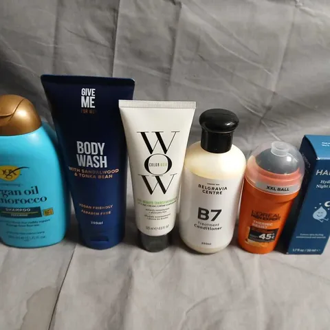 APPROXIMATELY 15 ASSORTED HEALTH & BEAUTY PRODUCTS TO INCLUDE BODYWASH, L'OREAL AND NIGHT LOTION