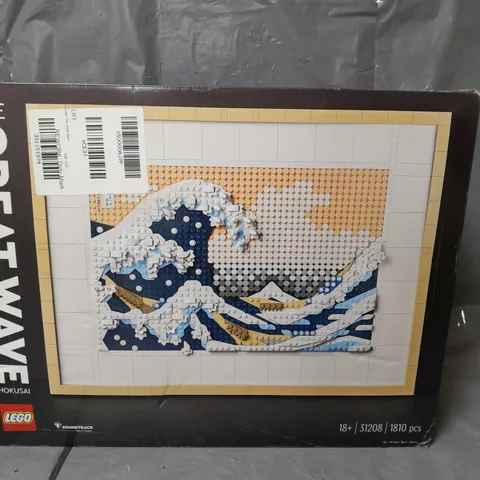 BOXED LEGO ART HOKUSAI - THE GREAT WAVE 