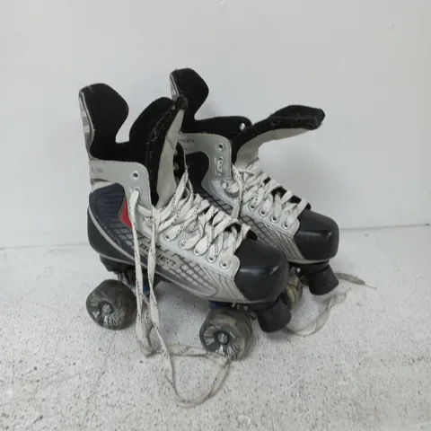 INLINE ROLLER SKATES β GREY/WHITE PAIR (USED) (UK 9)