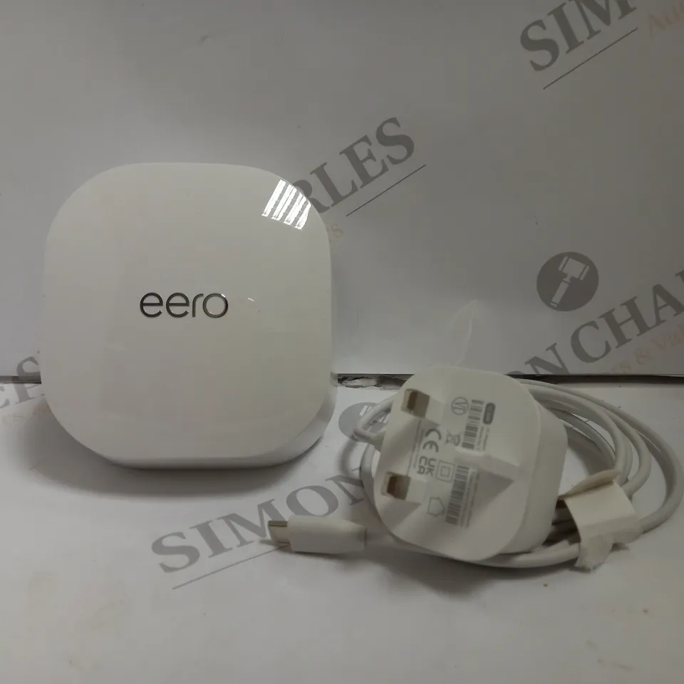 EERO 6 DUAL BAND MESH WIFI ROUTER - WHITE