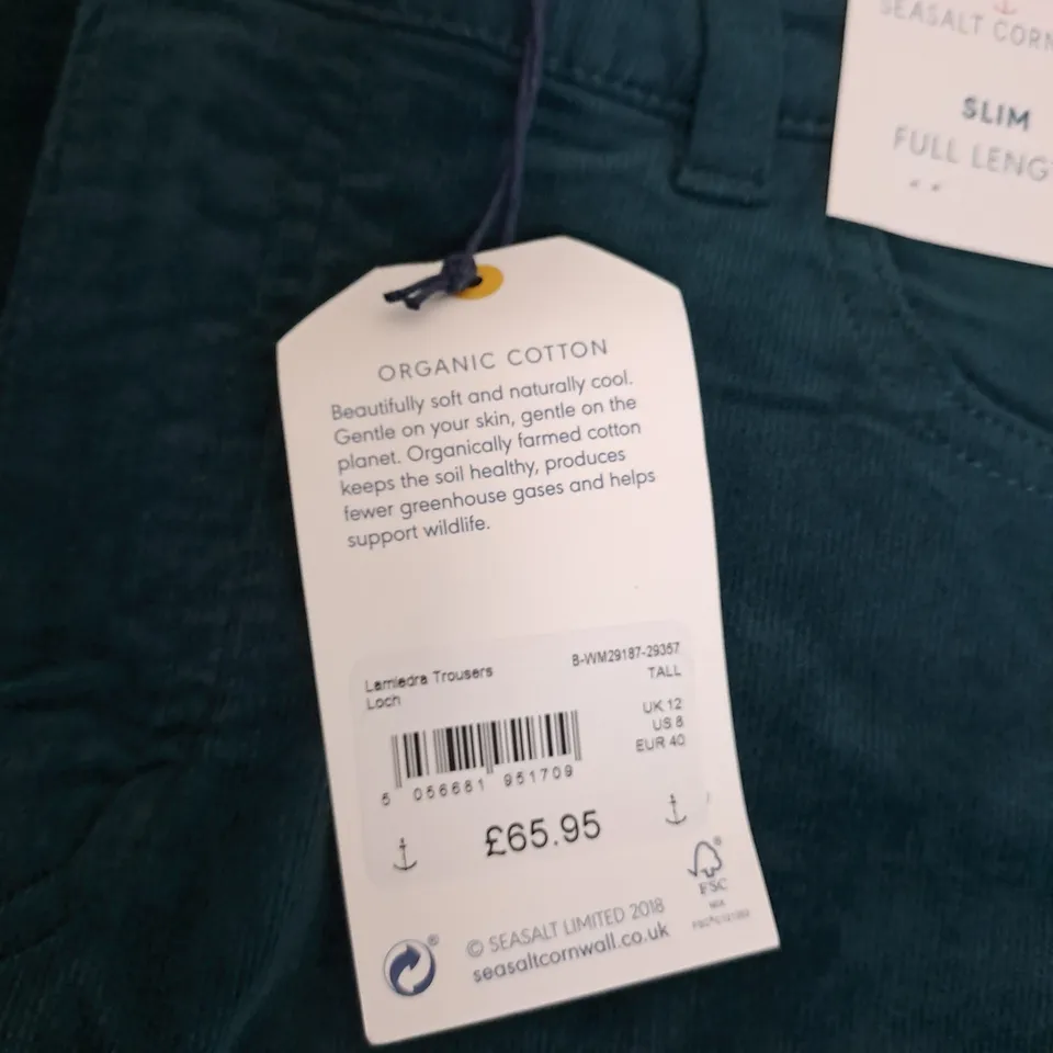 SEASALT CORNWAL LAMLEDRA TROUSERS SIZE 12