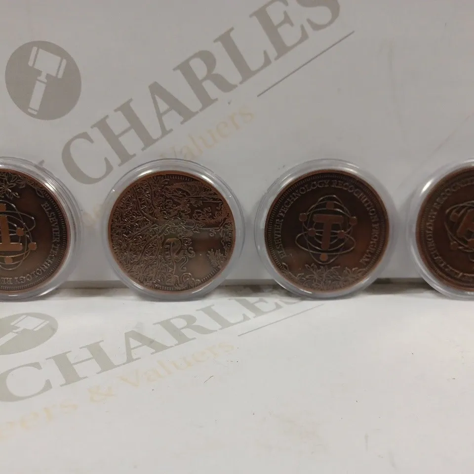 LOT TO CONTAIN APPROX. 14 X ASSORTED COLLECTORS COINS 7 MEDALS. DESIGNS VARY.