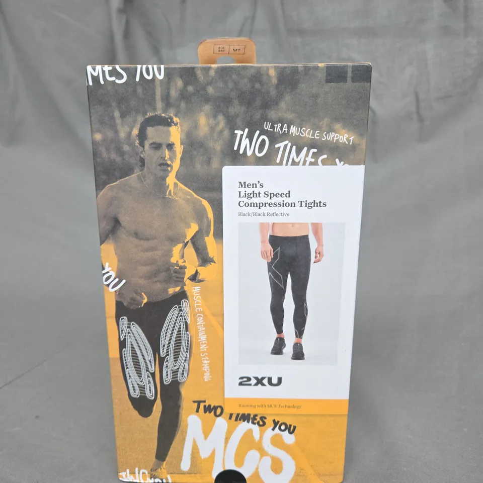 BOXED MENS LIGHT SPEED COMPRESSION TIGHTS SIZE MT