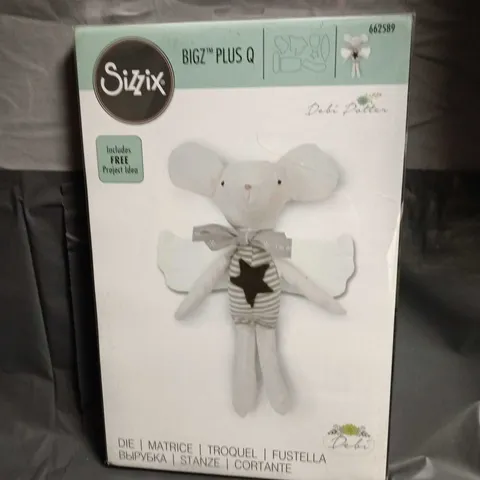 SIZZIX BIGZ PLUS Q DIE - MOUSE SOFTEE PATTERN (ELLISON)