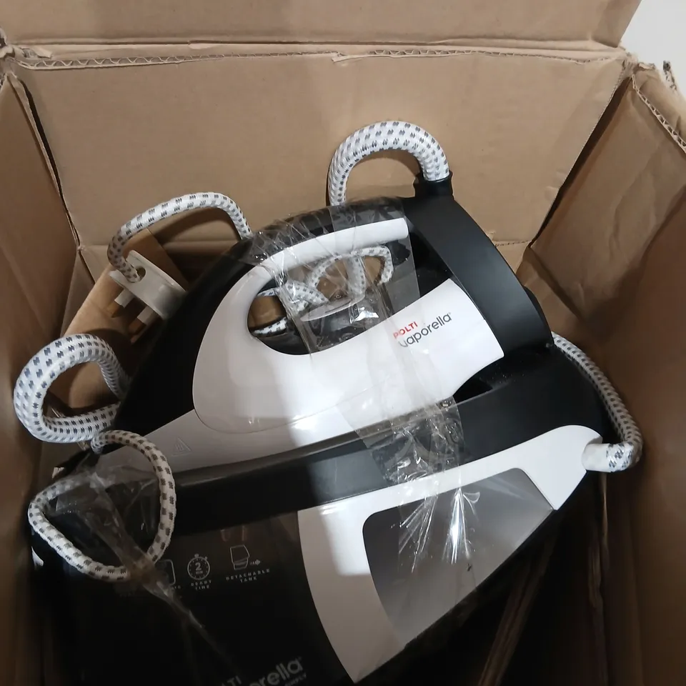 POLTI VAPORETTO STEAM IRON – BLACK & WHITE