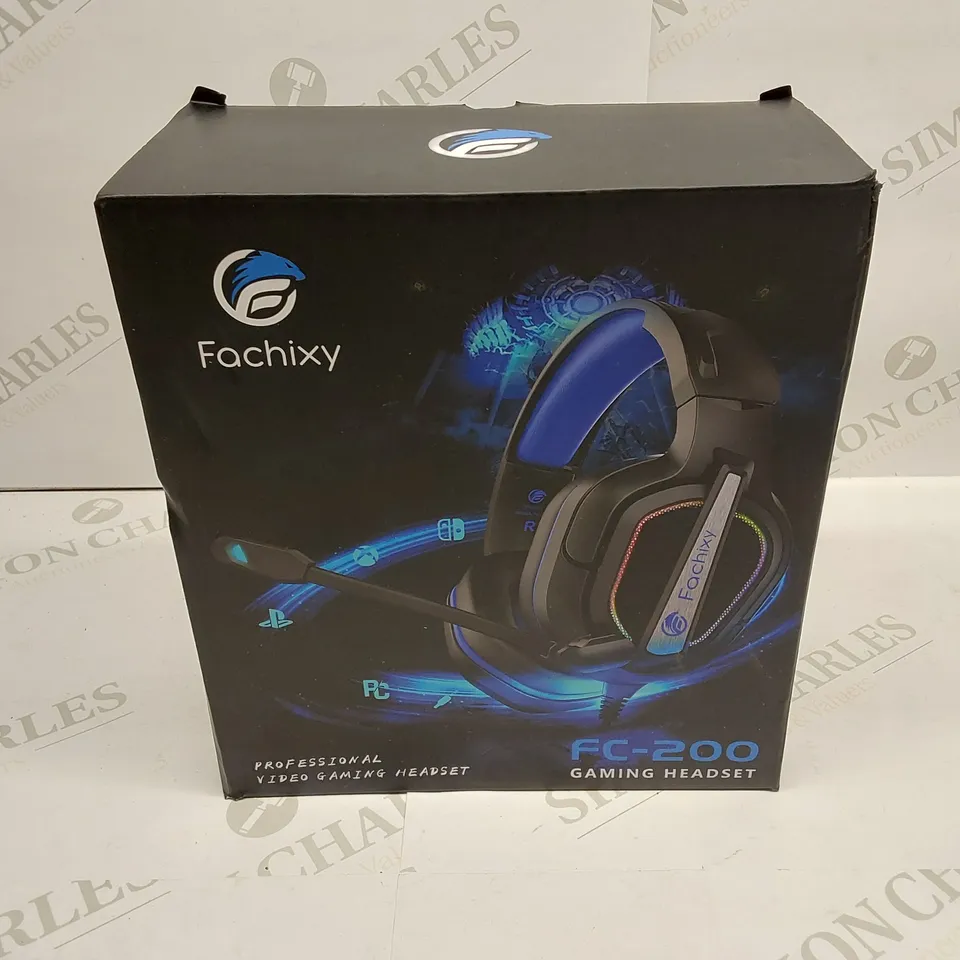 BRAND NEW BOXED FACHIXY FC-200 GAMING HEADSET 