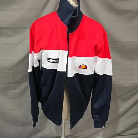 ELLESSE COLOURBLOCK TRACK JACKET – UK S