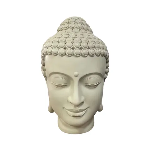 K BY KELLY HOPPEN OUTDOOR LARGE BUDDHA HEAD STATUE