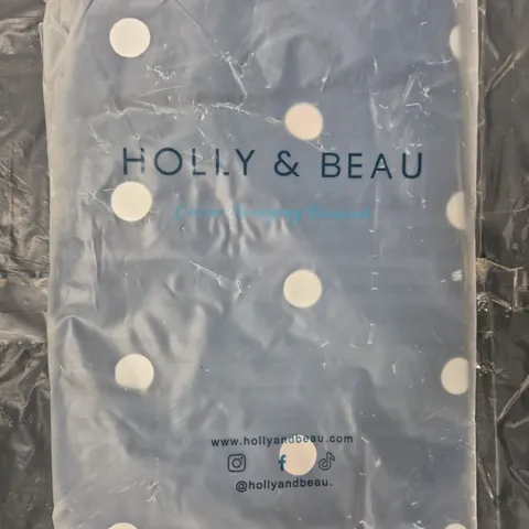 SEALED HOLLY & BEAU COLOUR CHANGING SPOT RAINCOAT SIZE MEDIUM