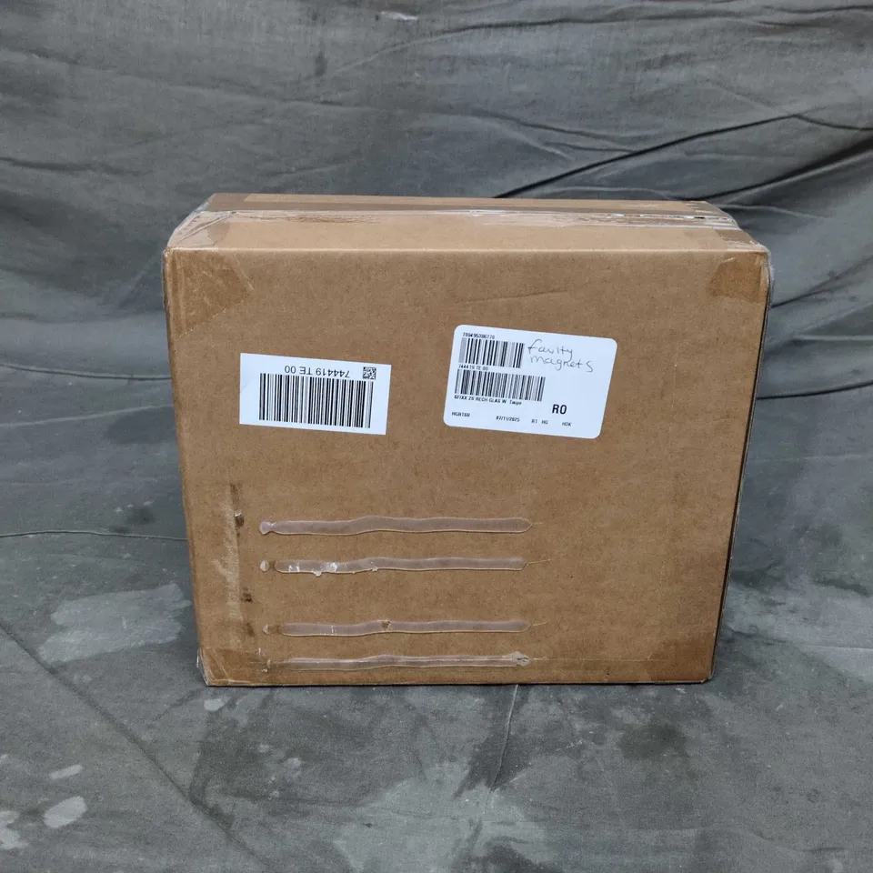 SFIXX SET OF 2 RECHARGEABLE GLASS WALL LIGHTS WITH REMOTE TAUPE