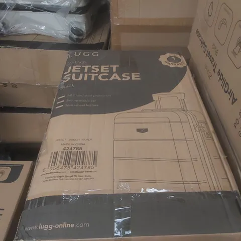 BOXED LUGG TRAVEL SUITCASE