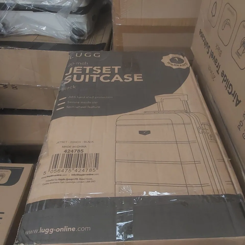 BOXED LUGG TRAVEL SUITCASE