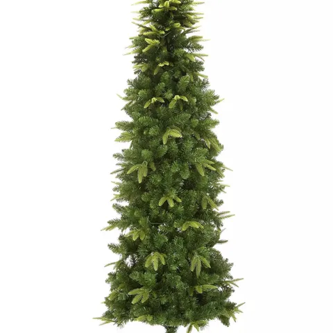 6FT NEWBURGH MIXED TIPS SLIM PRE LIT CHRISTMAS TREE - COLLECTION ONLY 