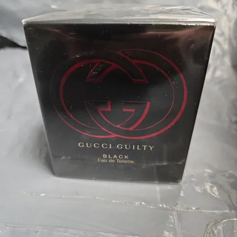 BOXED AND SEALED GUCCI GUILTY BLACK EAU DE TOILETTE SPRAY 50ML