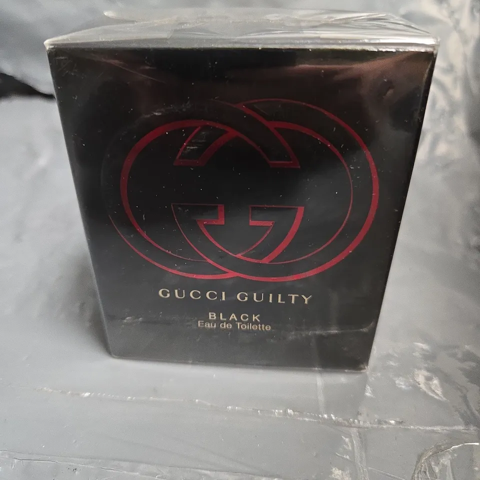 BOXED AND SEALED GUCCI GUILTY BLACK EAU DE TOILETTE SPRAY 50ML