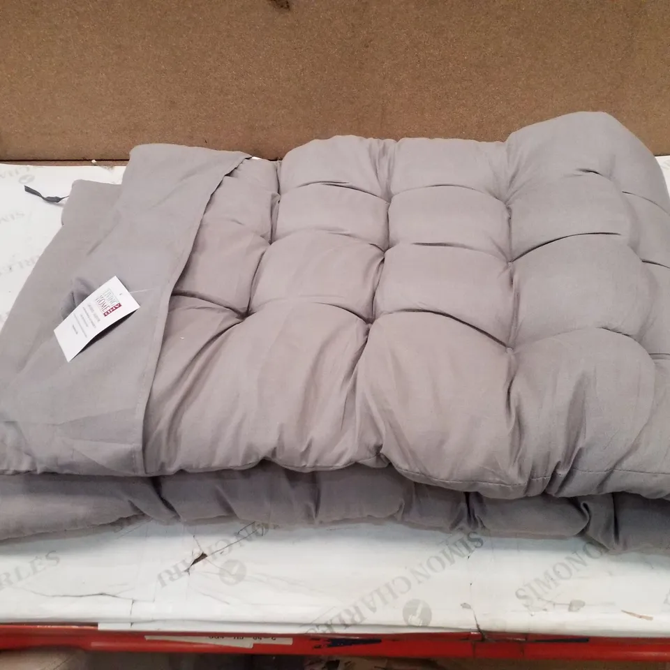BAGGED GARDEN SEAT/BACK CUSHION