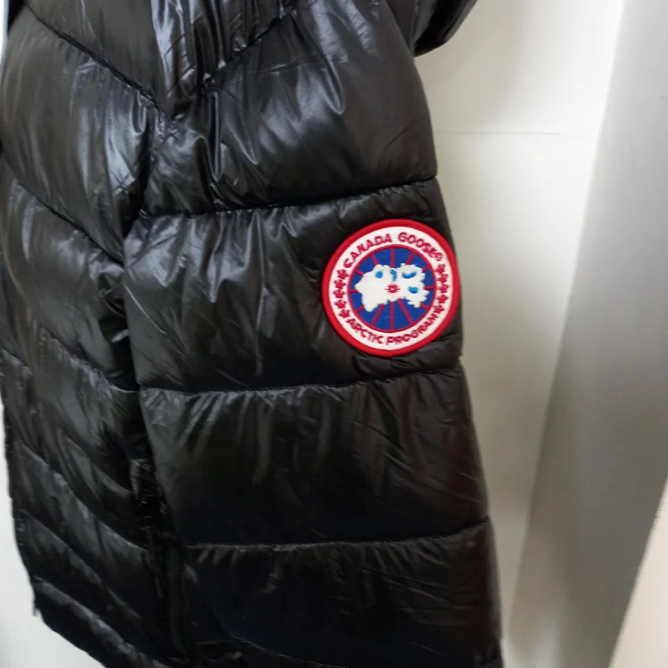 CANADA GOOSE CROFTON BLACK COAT SIZE 2XL