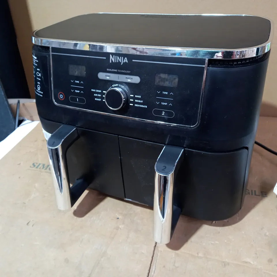 NINJA FOODI MAX 9.5L DUAL ZONE AIR FRYER 