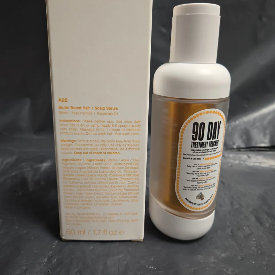 SPOILEDCHILD A22 BIOTIN BOOST HAIR + SCALP SERUM 50 ML – BOXED
