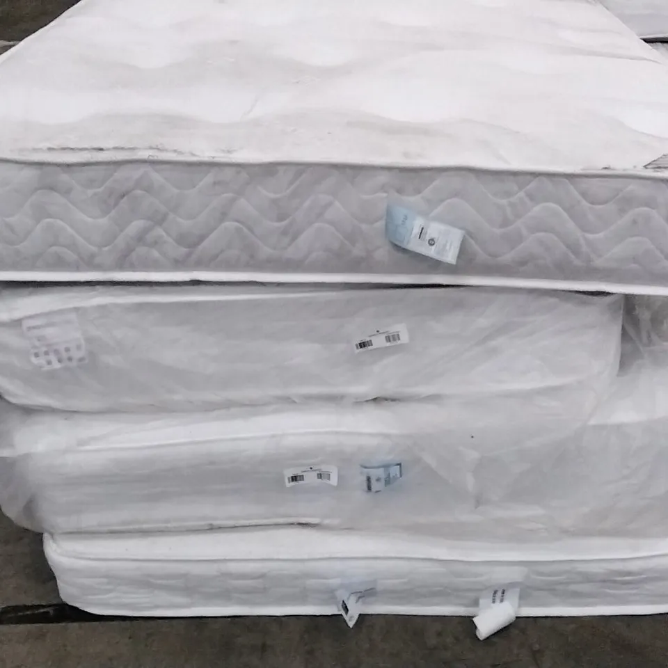 STACK OF APPROXIMATELY 4 MATTRESSES